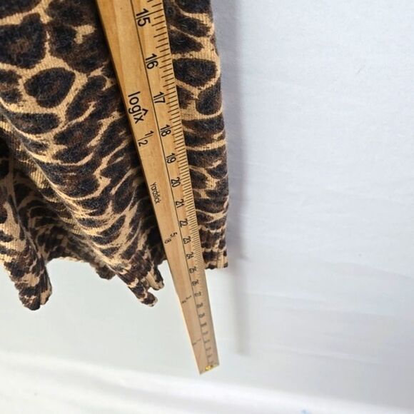 INC International Concepts Women's Leopard Print Cardigan Sweater Sz 1X - NWT - Picture 10 of 11